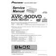 Cover page of PIONEER AVIC-900DVD/EW Service Manual