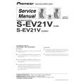 Cover page of PIONEER S-EV21V/XJI/E Service Manual