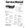 Cover page of TECHNICS SLF1 Service Manual