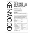 Cover page of KENWOOD DPR5060 Owner's Manual