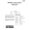 Cover page of ONKYO DX-3500 Service Manual
