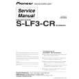 Cover page of PIONEER S-LF3-CRXCCN Service Manual