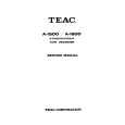 Cover page of TEAC A-1500 Service Manual