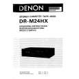 Cover page of DENON DR-M24HX Owner's Manual