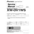 Cover page of PIONEER XW-DV1WS/NTXJ Service Manual