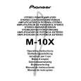 Cover page of PIONEER M-10X/MY Owner's Manual