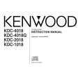 Cover page of KENWOOD KDC-2018 Owner's Manual