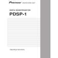 Cover page of PIONEER PDSP-1 Owner's Manual