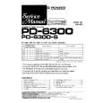 Cover page of PIONEER PD6300 Service Manual