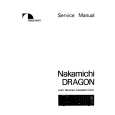 Cover page of NAKAMICHI DRAGON Service Manual