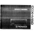 Cover page of PIONEER CDXM50 Owner's Manual