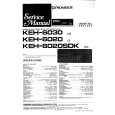 Cover page of PIONEER KEH6020/SDK Service Manual
