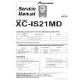 Cover page of PIONEER XCIS21MD I Service Manual