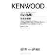 Cover page of KENWOOD RXD-SV3MD Owner's Manual