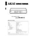 Cover page of AKAI APM313 Service Manual