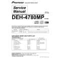 Cover page of PIONEER DEH-4780MP Service Manual