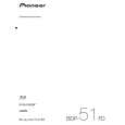 Cover page of PIONEER BDP-51FD/TLFWXJ2 Owner's Manual