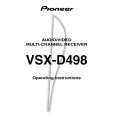 Cover page of PIONEER VSX-D498 Owner's Manual