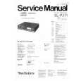Cover page of TECHNICS SLP3620 Service Manual