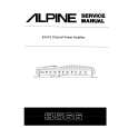 Cover page of ALPINE 3566 Service Manual