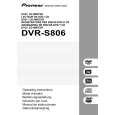 Cover page of PIONEER DVR-S806 Owner's Manual