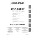 Cover page of ALPINE DHA-S680P Owner's Manual