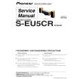 Cover page of PIONEER S-EU5CR/XTW/JP Service Manual