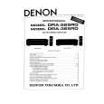 Cover page of DENON DRA365RD Service Manual