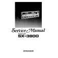 Cover page of PIONEER SX-3800 Service Manual