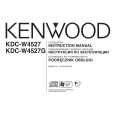 Cover page of KENWOOD KDC-W4527 Owner's Manual