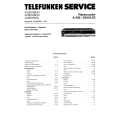 Cover page of TELEFUNKEN A2941E/EC Service Manual