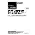 Cover page of PIONEER CT-S710 Service Manual