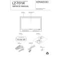 Cover page of KENWOOD LZ-701W Service Manual