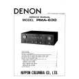 Cover page of DENON PMA-630 Service Manual