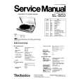 Cover page of TECHNICS SLBD2 Service Manual