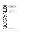 Cover page of KENWOOD KXW6070 Owner's Manual