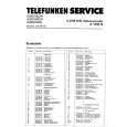 Cover page of TELEFUNKEN A1250N Service Manual
