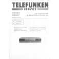 Cover page of TELEFUNKEN M960 Service Manual