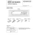 Cover page of KENWOOD KDC5018AD3 Service Manual