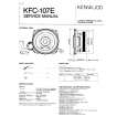 Cover page of KENWOOD KFC107E Service Manual