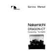 Cover page of NAKAMICHI DRAGON-CT Service Manual