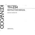 Cover page of KENWOOD TH-234 Owner's Manual
