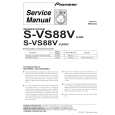 Cover page of PIONEER S-VS88V/XJI/E Service Manual