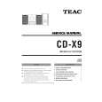 Cover page of TEAC CD-X9 Service Manual