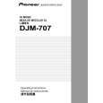 Cover page of PIONEER DJM-707/TLTXJ Owner's Manual