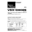 Cover page of PIONEER VSXD902S Service Manual