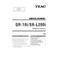 Cover page of TEAC GR-10I Service Manual