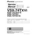 Cover page of PIONEER VSX72.. Service Manual