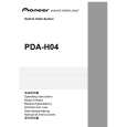 Cover page of PIONEER PDA-H04/TUCYVJ Owner's Manual