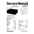 Cover page of TECHNICS RS-X501 Service Manual